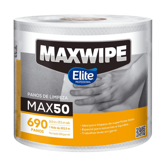 Paño Maxwipe 50 Elite Bobina (690 unidades)