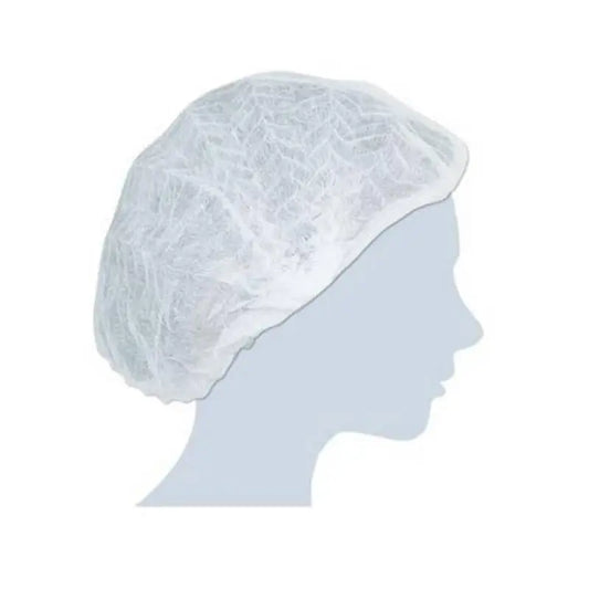 Gorro Clip Blanco Doble Elástico Bolsa X 100 Unidades