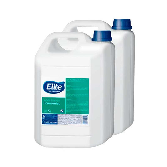 Caja Jabón Líquido Elite Económico 2 x 5 lt.