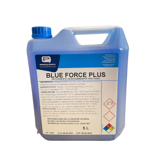 Desengrasante Industrial Blue Force Proquimia  Caja 2 Un x 5 lts