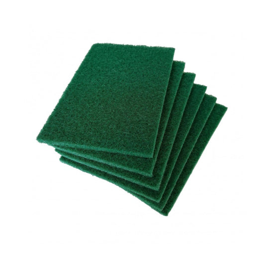 Fibra  Abrasiva Verde  15 X 10 Cm Pack  X 10 Unids